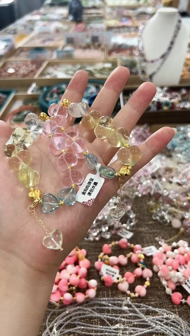 未镶嵌手链水晶九福