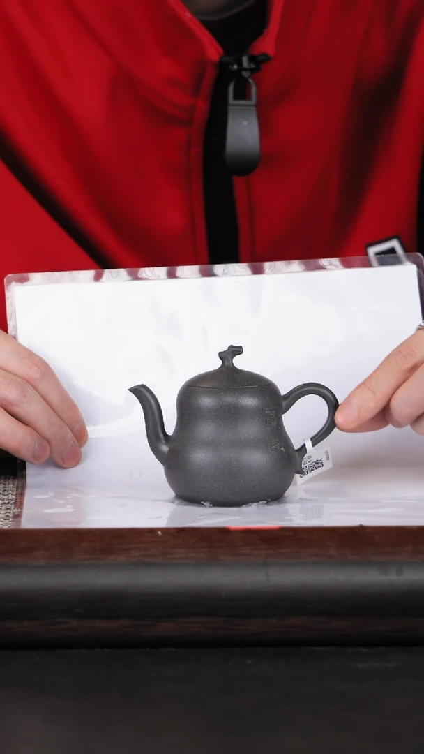 【闪购商品】紫砂茶壶21青灰紫泥小葫芦125