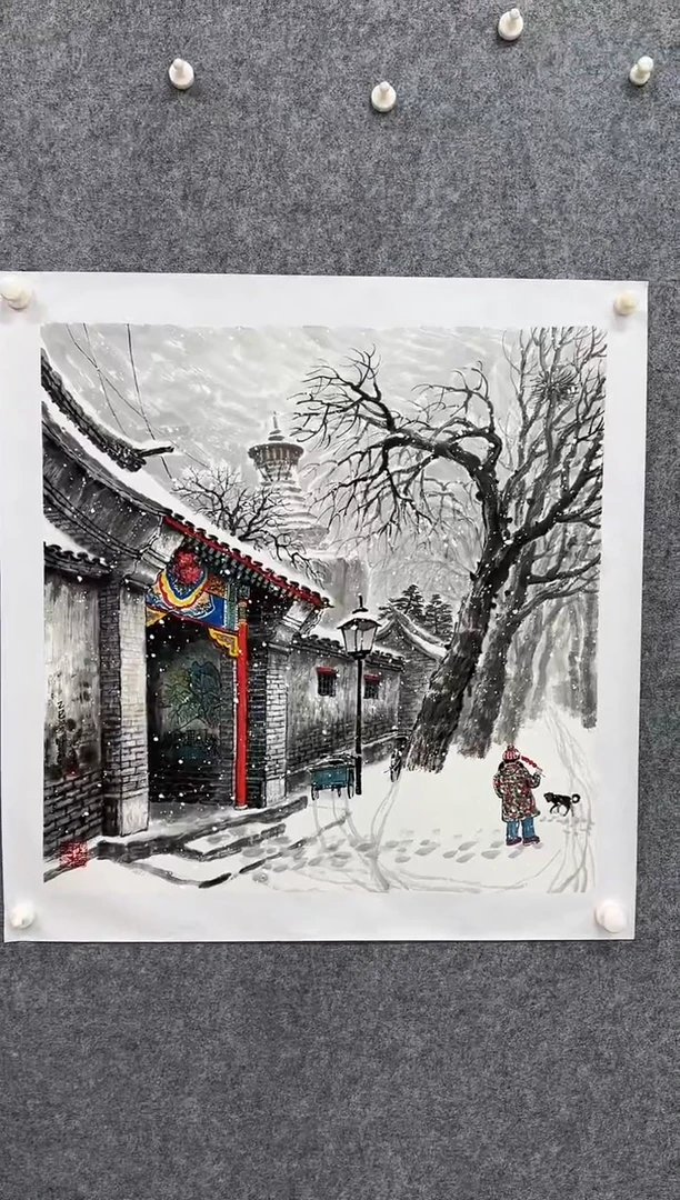 国画ST-XAP老师绘画作品