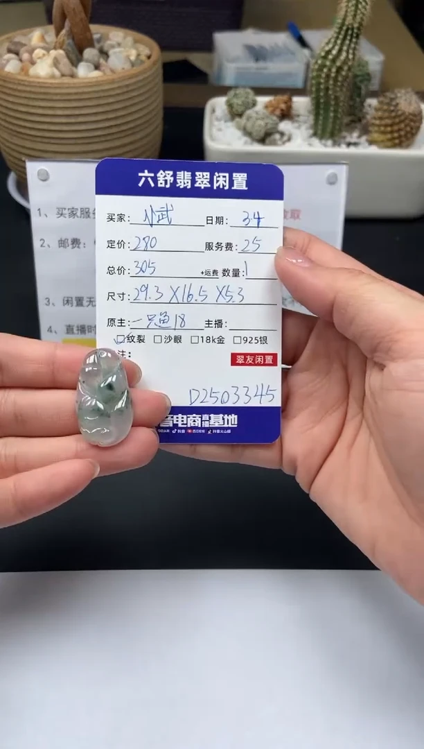 【闪购商品】翡翠颈饰未镶嵌D2503345