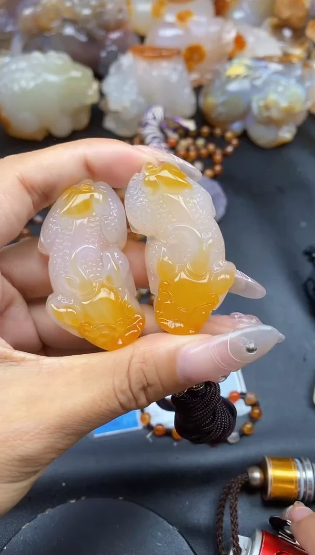 【闪购商品】玛瑙/玉髓颈饰未镶嵌ll