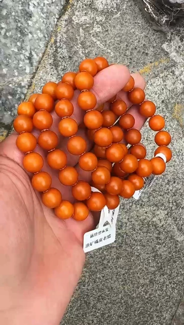 手串蜜蜡未镶嵌蜜蜡11mm多样性发其一