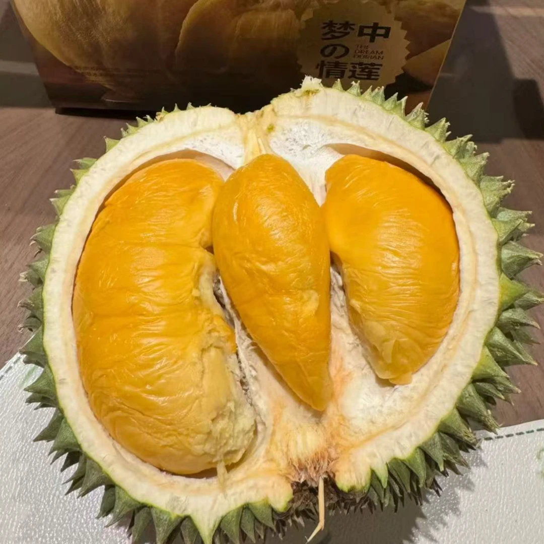 D200黑刺马来西亚新鲜榴莲3-8斤核大黑刺马来西亚