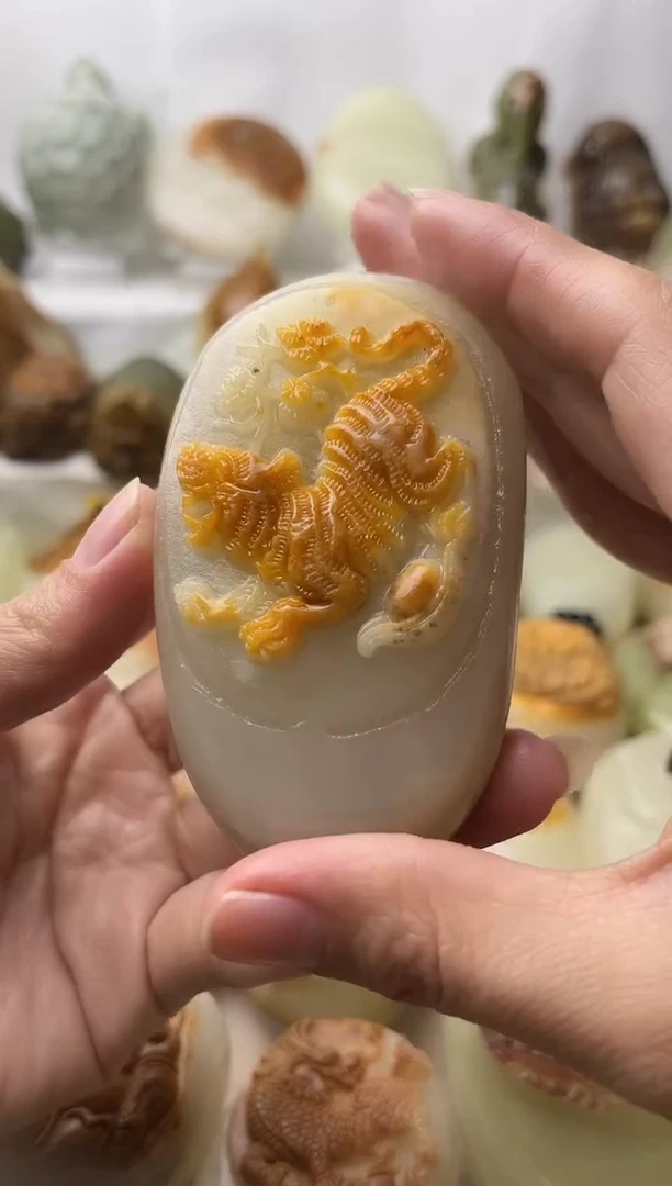 石材古青石棉纹正常不退换虎