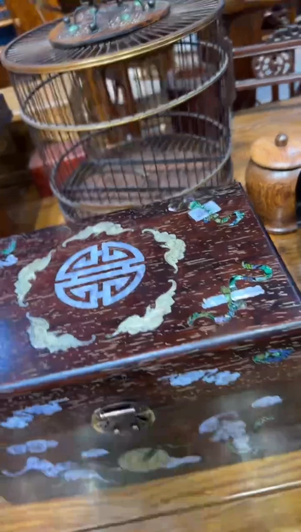 木紫檀螺钿大箱子0000000000
