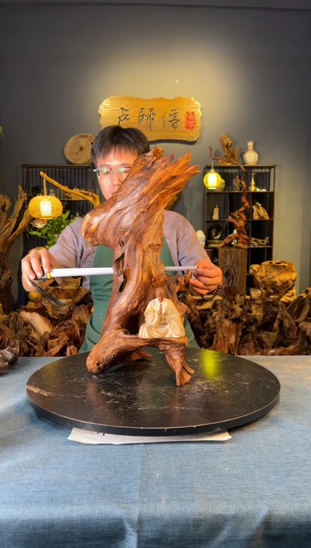 木卢师傅根艺作品（不包含人物摆件）