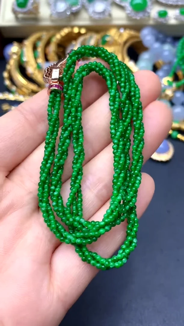 颈饰未镶嵌翡翠245 -中国好珍宝