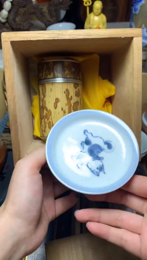 紫砂盖碗瓷器默认微瑕瓷器