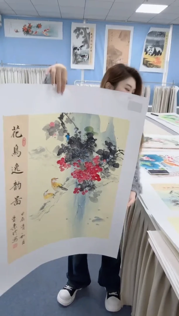 国画花鸟同类型随机