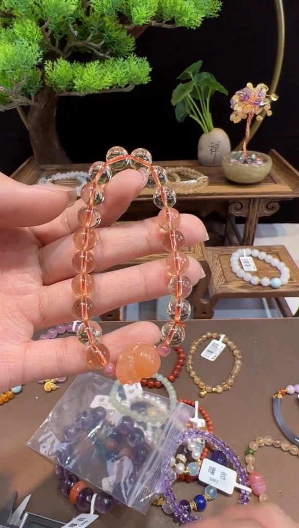 【闪购商品】水晶手绳未镶嵌@@手饰