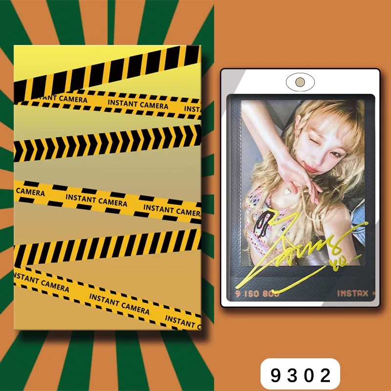 D9302【宋雨琦】 正品拍立得照片 黑金