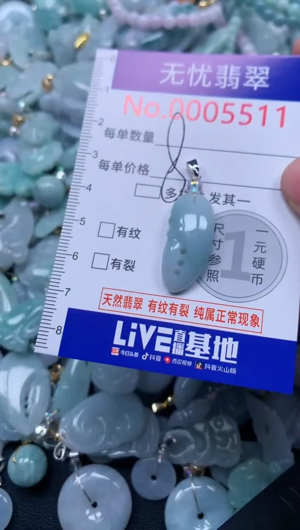 颈饰未镶嵌翡翠5511