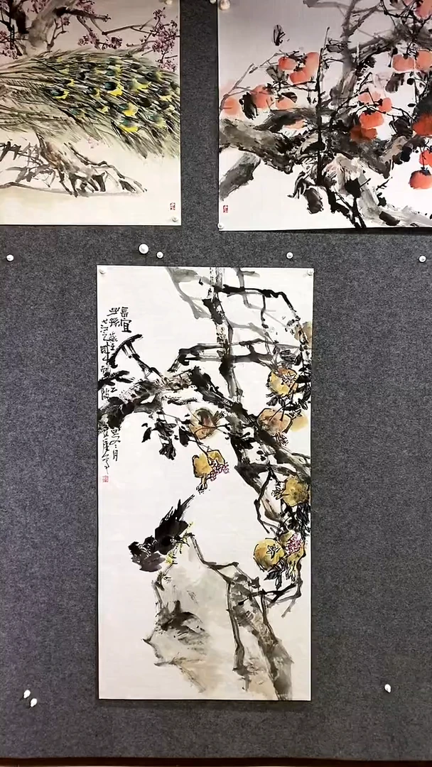 国画朋张强老师国画作品