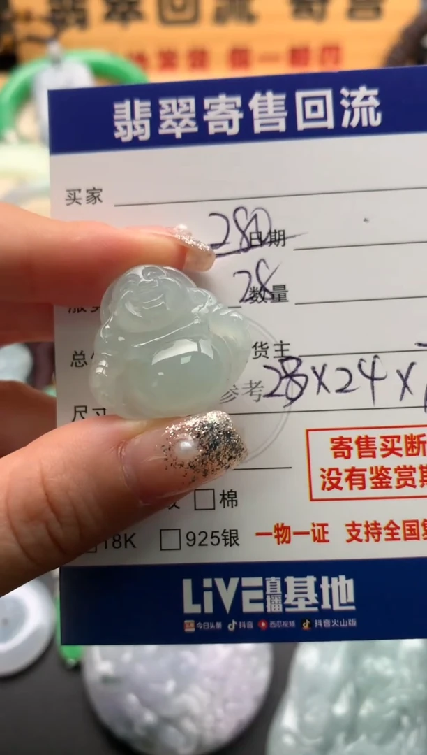 颈饰未镶嵌翡翠10146162