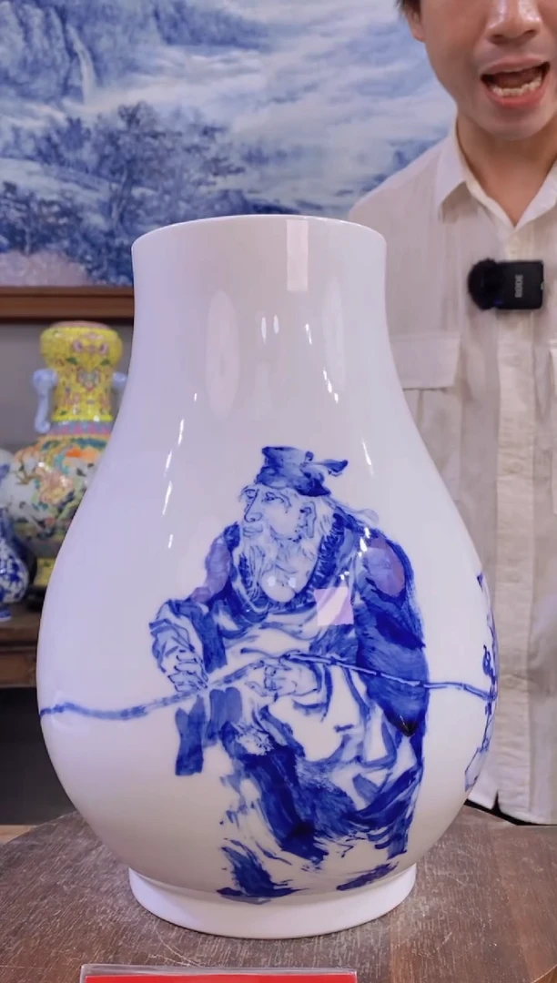 吴义松陶瓷联盟手绘陶瓷编码：9416