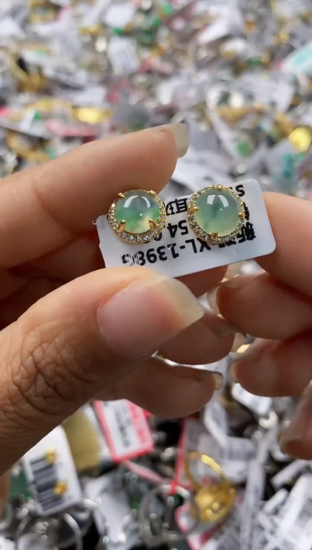 银S925镶嵌戒指翡翠2222-----2
