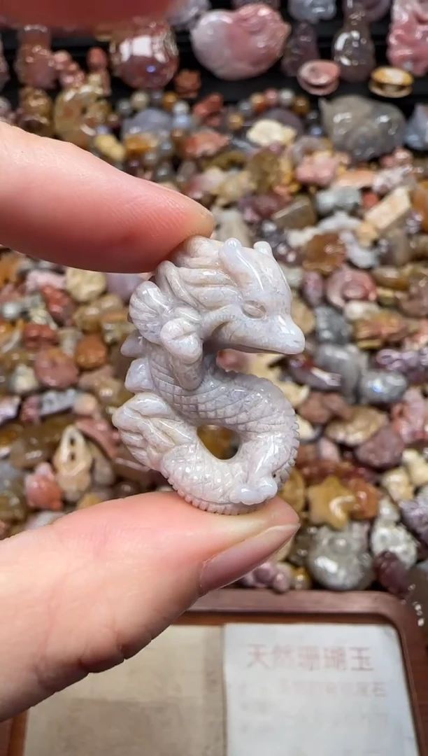 颈饰未镶嵌硅化珊瑚（珊瑚玉）821