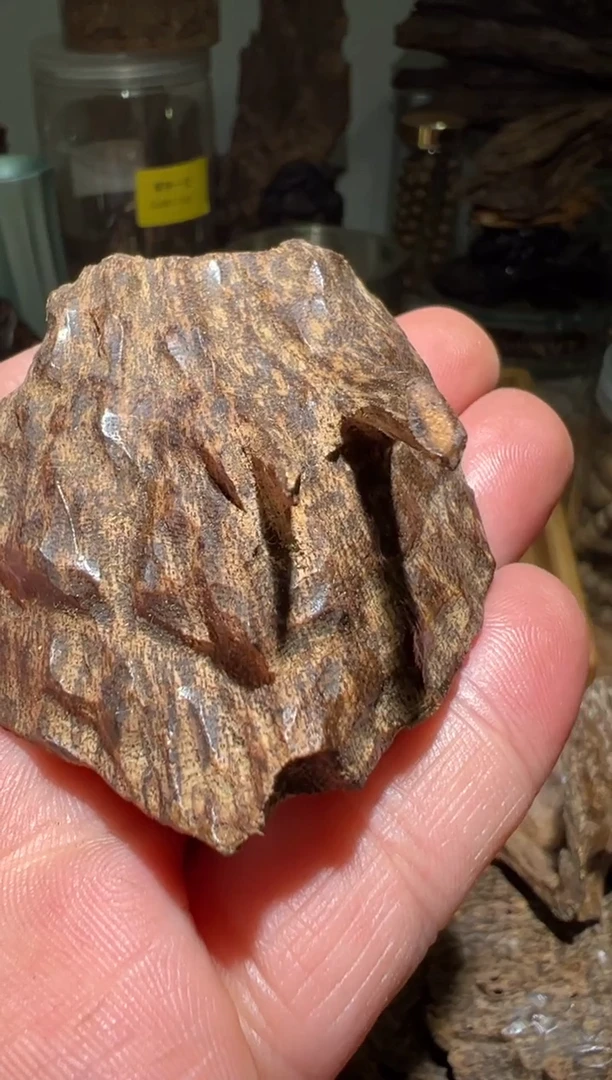 【闪购商品】沉香手把件海南7克