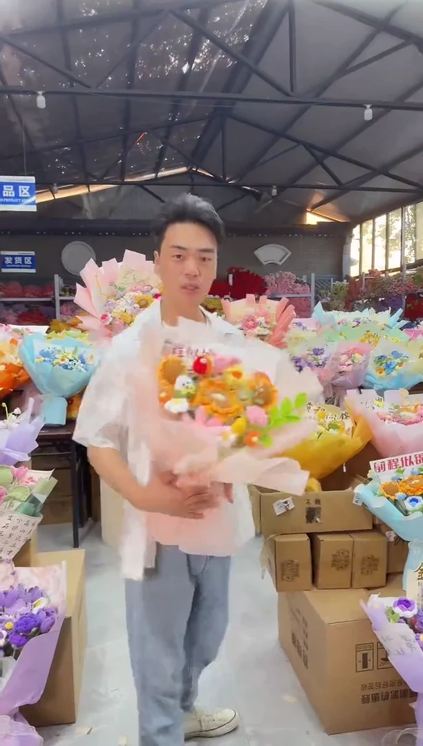 非遗手工定制花束，孤品清仓！！