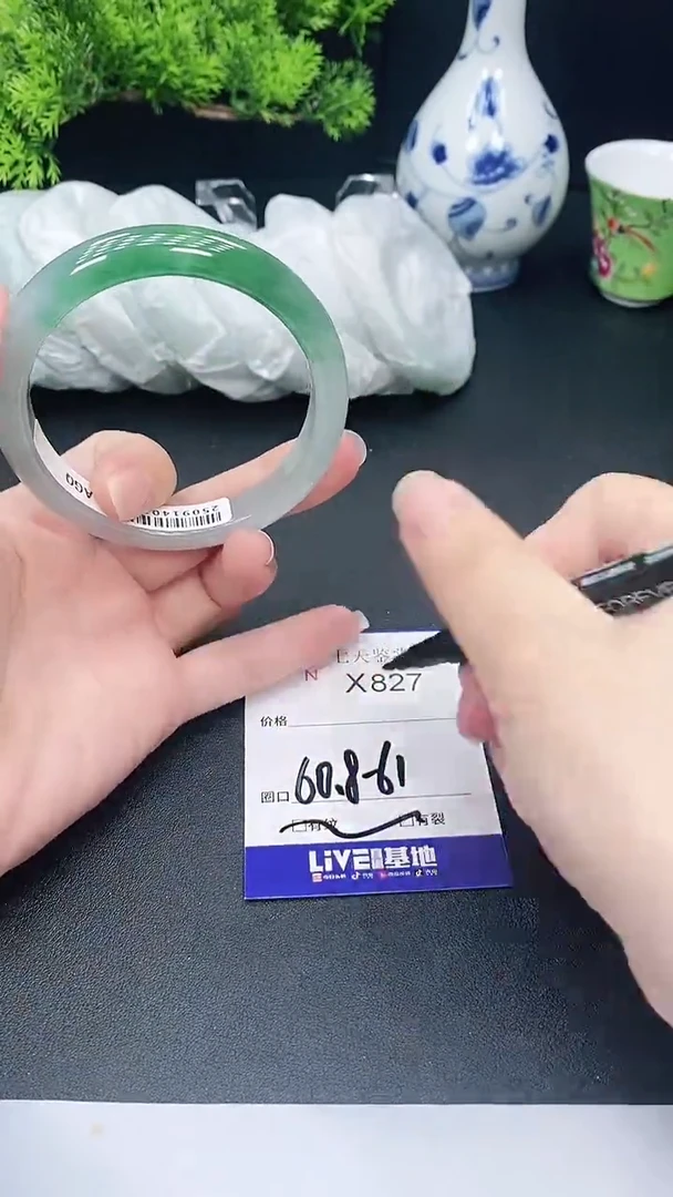 未镶嵌手镯翡翠827