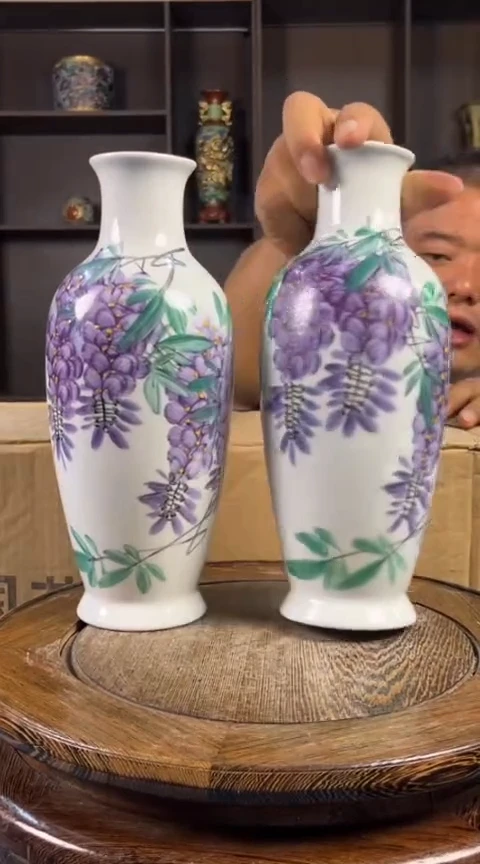 摆件景德镇陶瓷青花摆件39