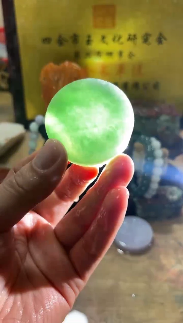 未镶嵌挂件翡翠A货常星7179