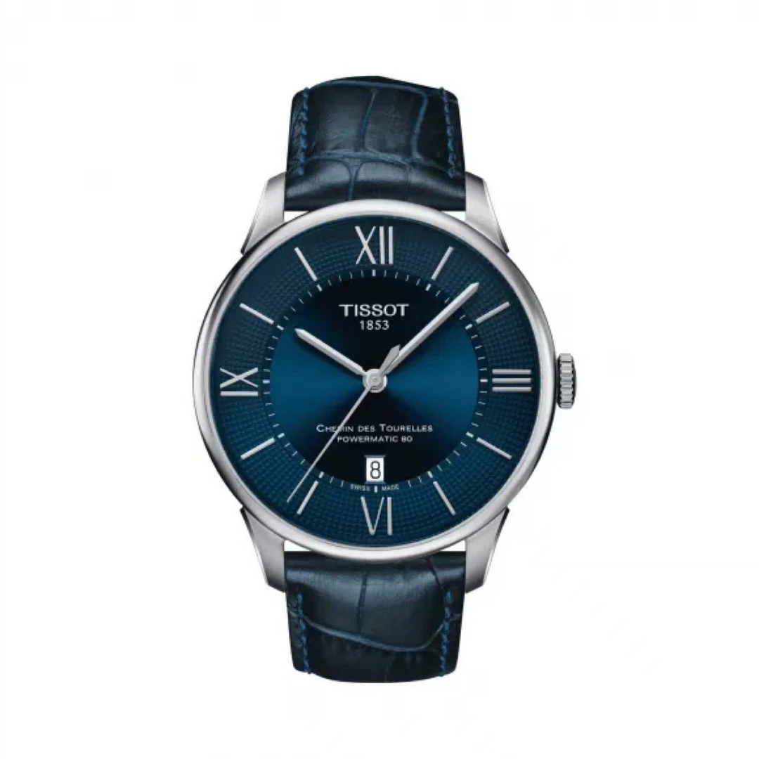 99新 Tissot/天梭 经典系列/自动机械/316L精钢/42毫米/单表