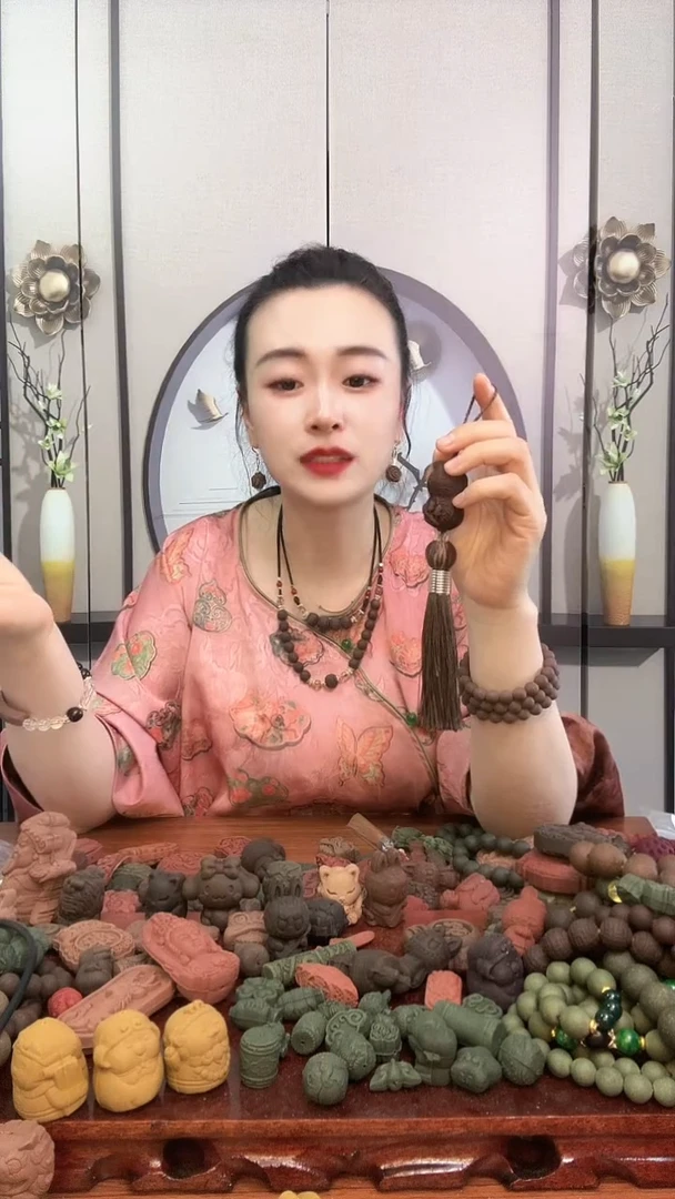 泥塑暖阳香花生1个