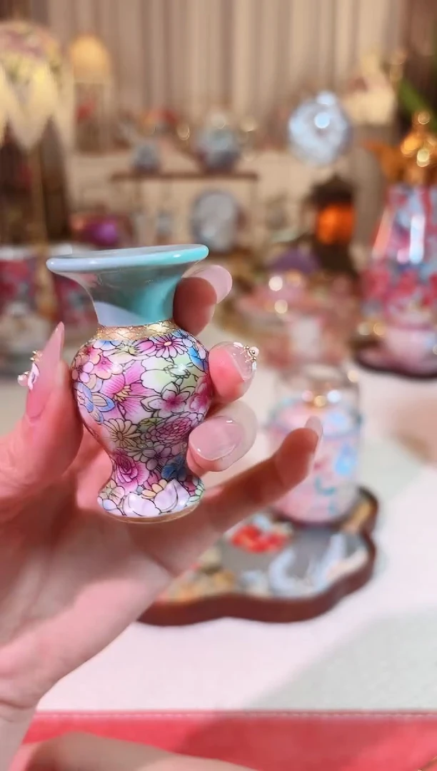 【闪购商品】瓷如意芳菲 香插盖置