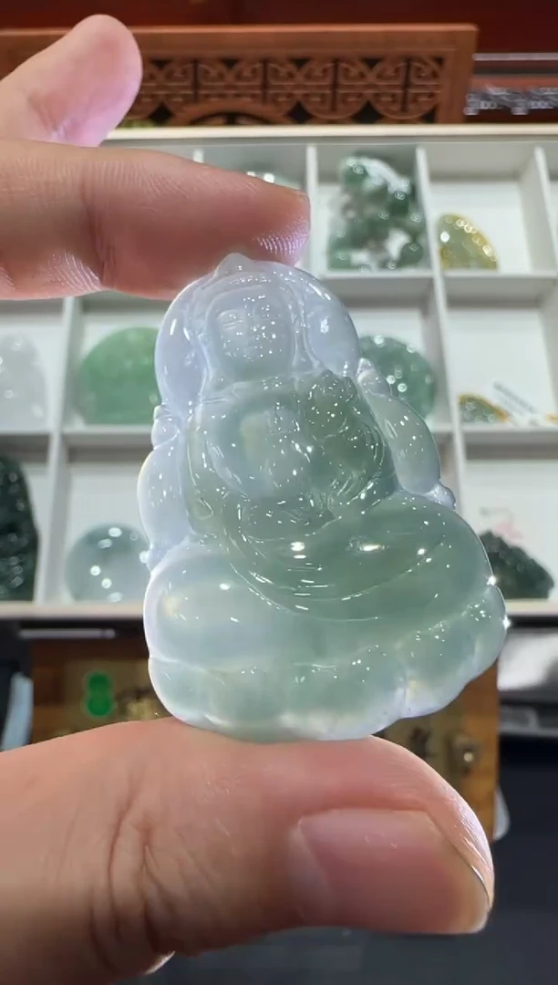 未镶嵌挂件翡翠A货翡翠多样性孤品