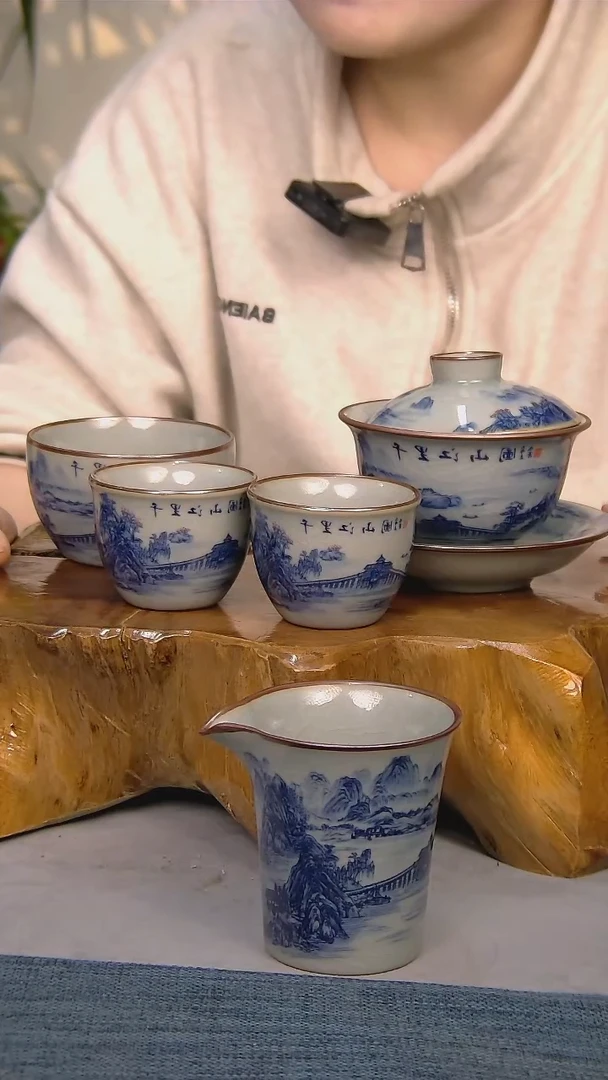 【闪购商品】简装家用款5件套 陶瓷家用茶具系列