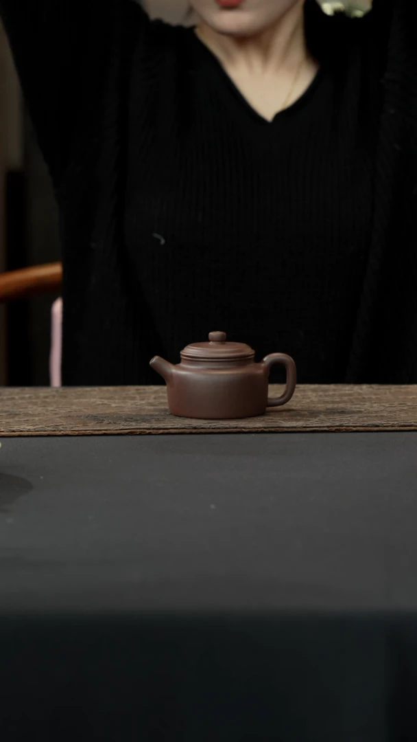 【闪购商品】紫砂茶壶天青泥德钟壶150cc