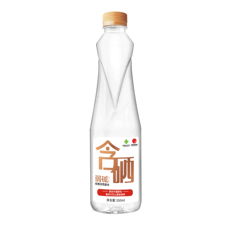 明湖含硒弱碱饮用天然泉水550mL*12