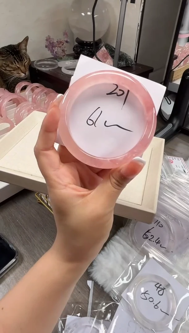 水晶手镯未镶嵌202号(默认有瑕疵)