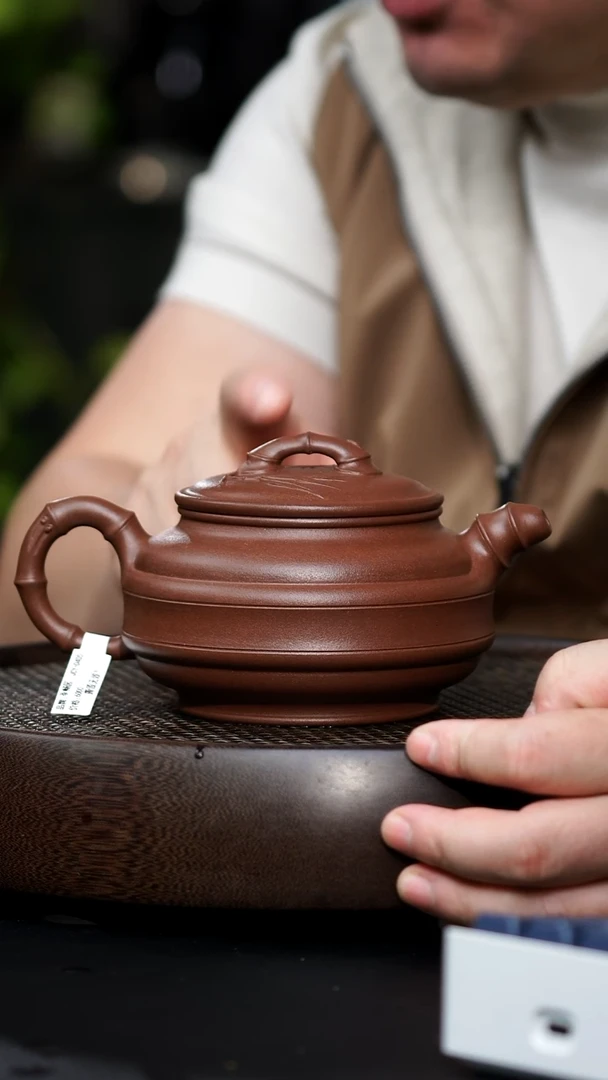 混***生JCY-0405双线竹鼓（顾景舟原件复刻）-底槽清-470cc