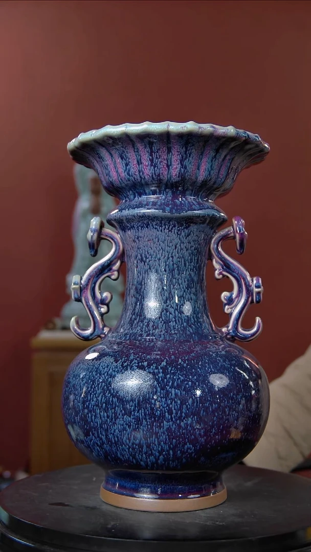 摆件大宋官窑【和合如意瓶】