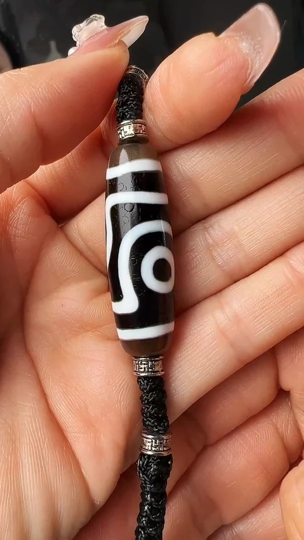 【闪购商品】玛瑙/玉髓颈饰未镶嵌二眼