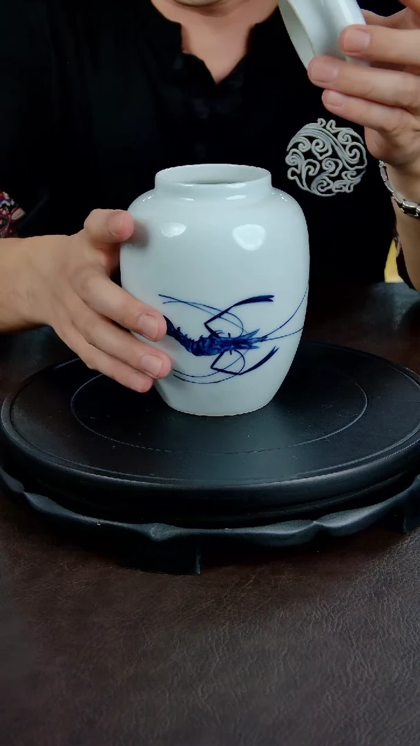 摆件景德镇陶瓷艺术林清瓷藏