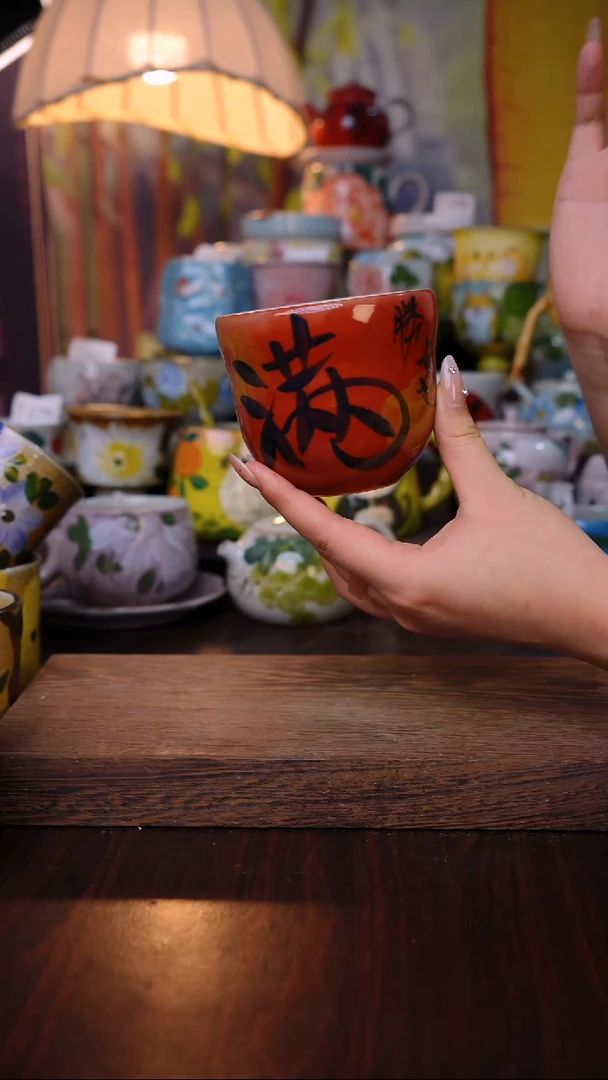 杯子泥垚手作 景德镇手工手绘陶瓷器物