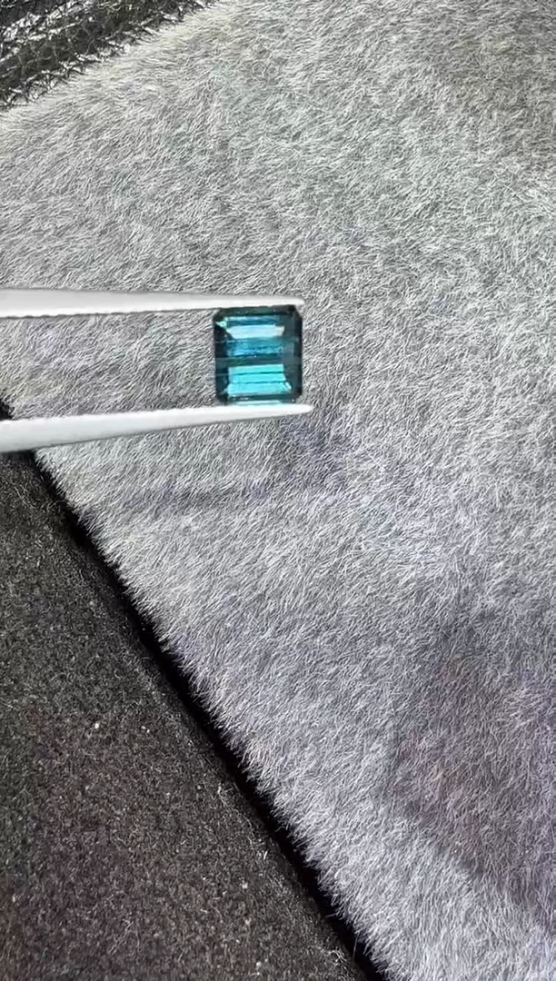 未镶嵌定制定制碧玺天然1.1克拉蓝