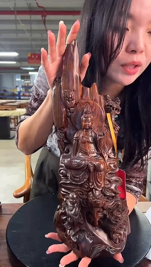 木DT1420760M1童子拜观音