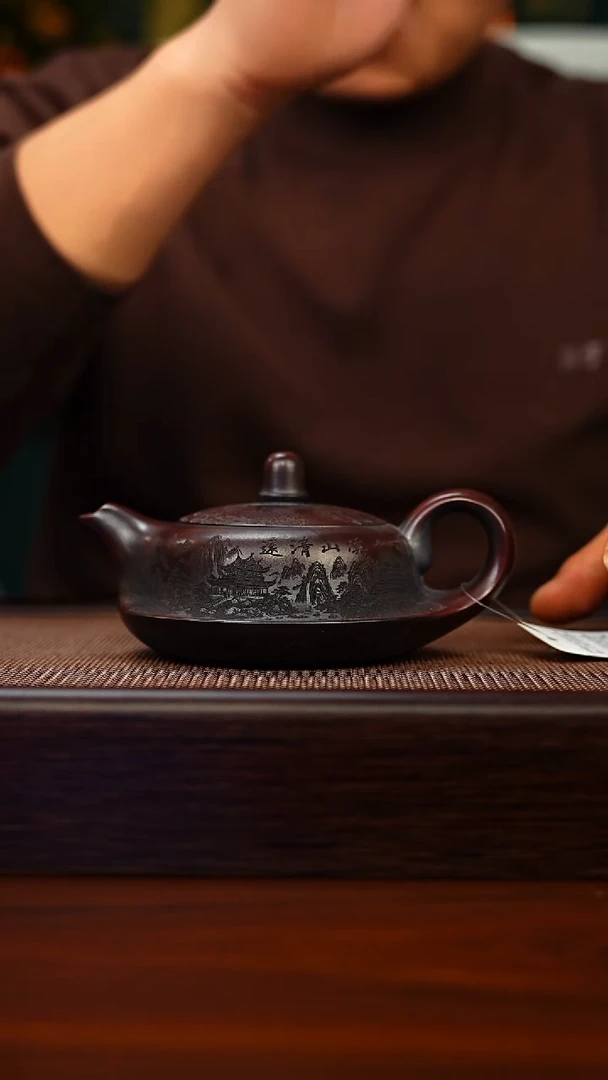 茶壶紫砂原矿紫砂手工茶壶