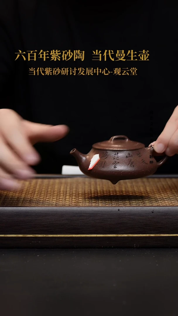 茶壶紫砂宜兴紫砂壶紫玉金砂