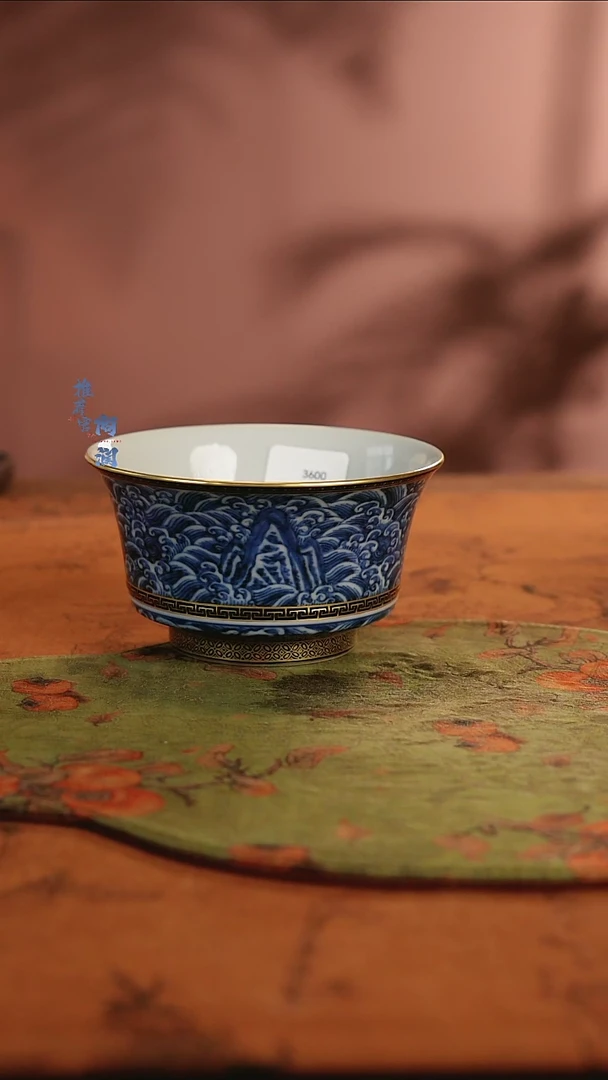 【闪购商品】大明风华 黑金马蹄杯