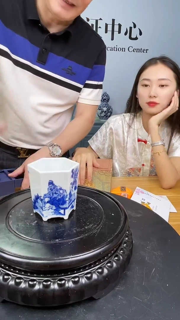 摆件景德镇陶瓷手工手绘摆件