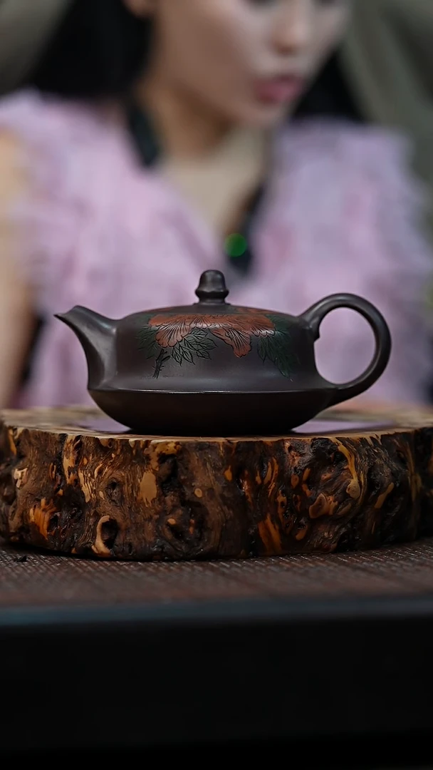 茶壶紫砂宜兴岁颐传砂原矿全手12