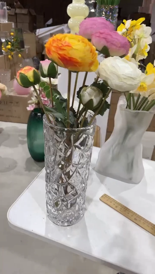 【闪购商品】无铅玻璃透明冰纹小号