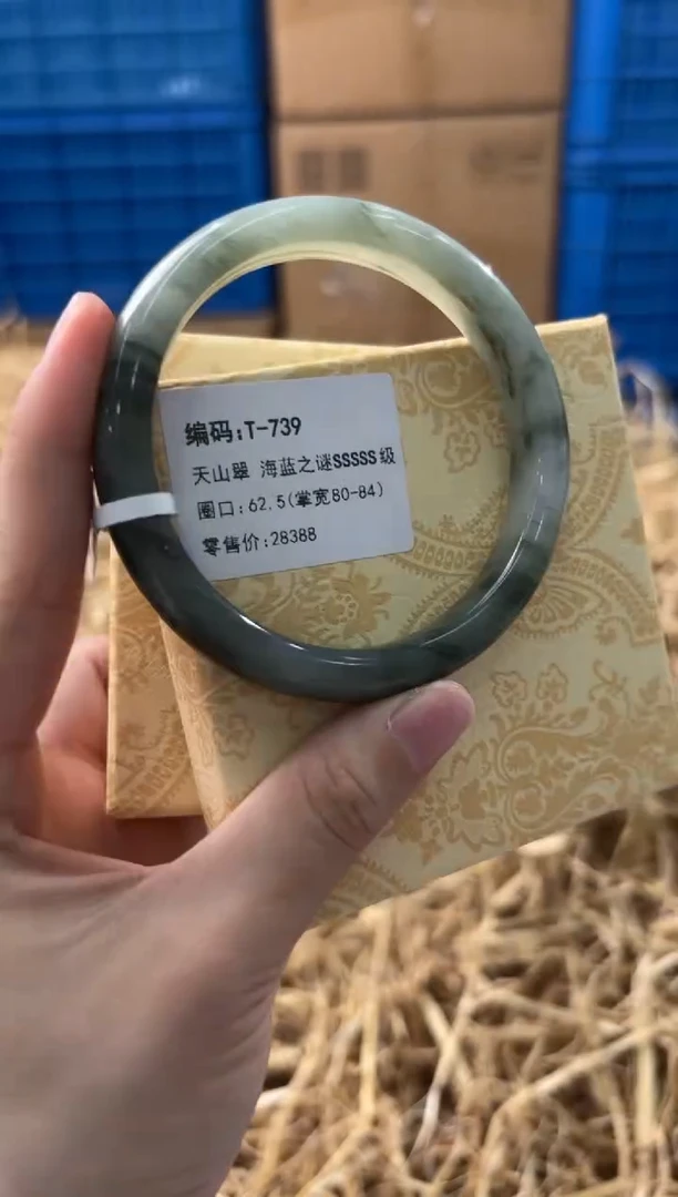 未镶嵌手镯石英质玉T-739
