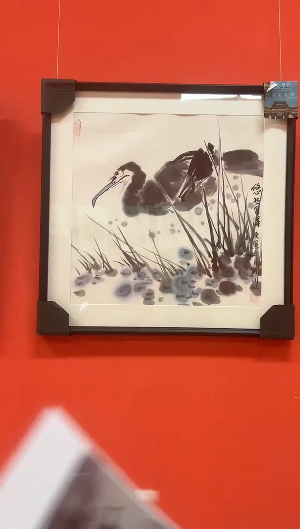 【闪购商品】绘画贺润川-2平尺-花鸟国画