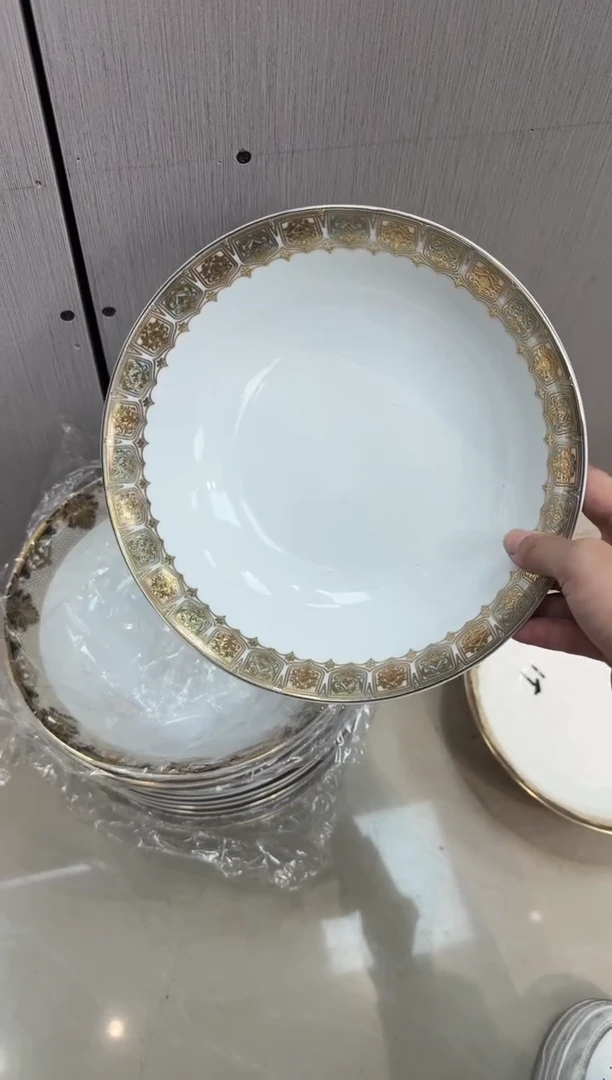 瓷片9英寸汤碗 1个